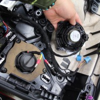w205 w213 w222 ドアスピーカー交換 インナーバッフル　ベンツ専用スピーカーセット