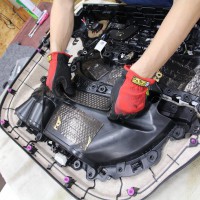 w205 w213 w222 ドアスピーカー交換 インナーバッフル　ベンツ専用スピーカーセット　デッドニング　静穏化　防音　制振