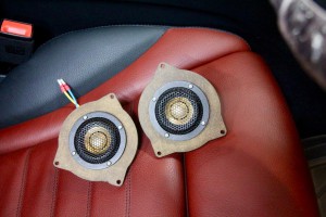 GLC W235 X235 w205 w213 w222 ドアスピーカー交換 インナーバッフル　ベンツ専用スピーカーセット HOT WIRED 名古屋