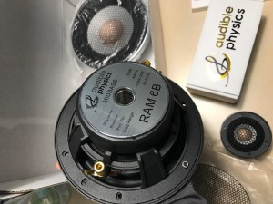Audible Physics RAM2 RAM2.6 RAM6 オーディブル　EMMA ホットワイヤード　HOT WIRED 名古屋　カーオーディオ専門店