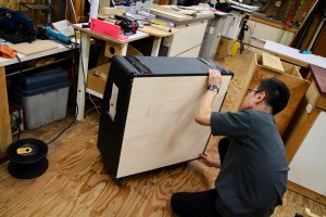 Marshall 1960 キャビネット　２発化　クラプトン　バーチ材　バッフルボード　ダイポルギー　カスタム　グリルネット　HOT WIRED 名古屋 エレボイ ELECTRO VOICE Bキャビ　Aキャビ　マーシャル　バックパネル製作