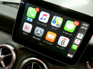 W176 A180 A200 ベンツ純正ナビ CarPlay 後付け カープレイ ミラーリング コーディング 名古屋　ホットワイヤード