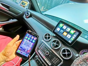 W176 A180 A200 ベンツ純正ナビ CarPlay 後付け カープレイ ミラーリング コーディング 名古屋　ホットワイヤード