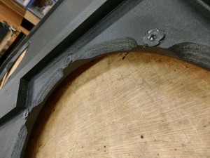 marshall 1960 キャビネット　２発化　クラプトン　バーチ材　バッフルボード　ダイポルギー　カスタム　グリルネット　HOT WIRED 名古屋　テーパー加工