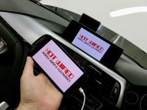 BMW 3シリーズ NTB CarPlay AndroidAuto ミラーリング インターフェース モジュール F30 F31 F34 F36 F80 F82 HOT WIRED 名古屋 ホットワイヤード　AIRPLAY ミラーリング　ワイヤレス