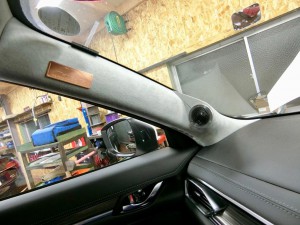CX-5 スピーカー交換 アウターバッフル　ツイーター埋込　Mercury Car Audio　HELIX DSP HOT WIRED　名古屋