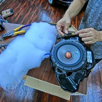 ミッドベース　ウーハー　ドアスピーカー   AUDI純正BOSE スピーカー交換　ドアスピーカー 交換　ツイーター交換　アウディ A8 A6 A5 A4 ウーハー　エンクロージャー　ANC Mercury Car Audio C62