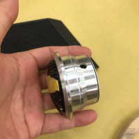Audi A8 ツイーター交換　ツイーター埋込　スピーカー交換　AUDI純正BOSE