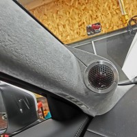 CX-5 スピーカー交換 アウターバッフル　ツイーター埋込　Mercury Car Audio　HELIX DSP HOT WIRED　名古屋