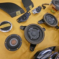 Audible Physics RAM2 ワイドレンジドライバー　ワイドレンジスピーカー 2Iインチ　M40 スコーカー AUDI純正BOSE スピーカー交換　ドアスピーカー 交換　ツイーター交換　アウディ A8 A6 A5 A4