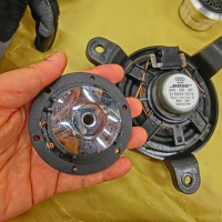 Audible Physics RAM2 ワイドレンジドライバー　ワイドレンジスピーカー 2Iインチ　M40 スコーカー AUDI純正BOSE スピーカー交換　ドアスピーカー 交換　ツイーター交換　アウディ A8 A6 A5 A4