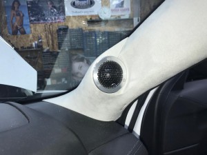 CX-5 スピーカー交換 アウターバッフル　ツイーター埋込　Mercury Car Audio　HELIX DSP HOT WIRED　名古屋