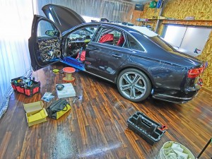 AUDI純正BOSE スピーカー交換　ドッドニング　ツイーター　スコーカー　DSP MERCURY CAR AUDIO Audible Physics HOT WIRED ツイーター　純正ボーズ　A8 A7 A6 A5 A4