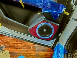 CX-5 スピーカー交換 アウターバッフル　ツイーター埋込　Mercury Car Audio　HELIX DSP HOT WIRED　名古屋