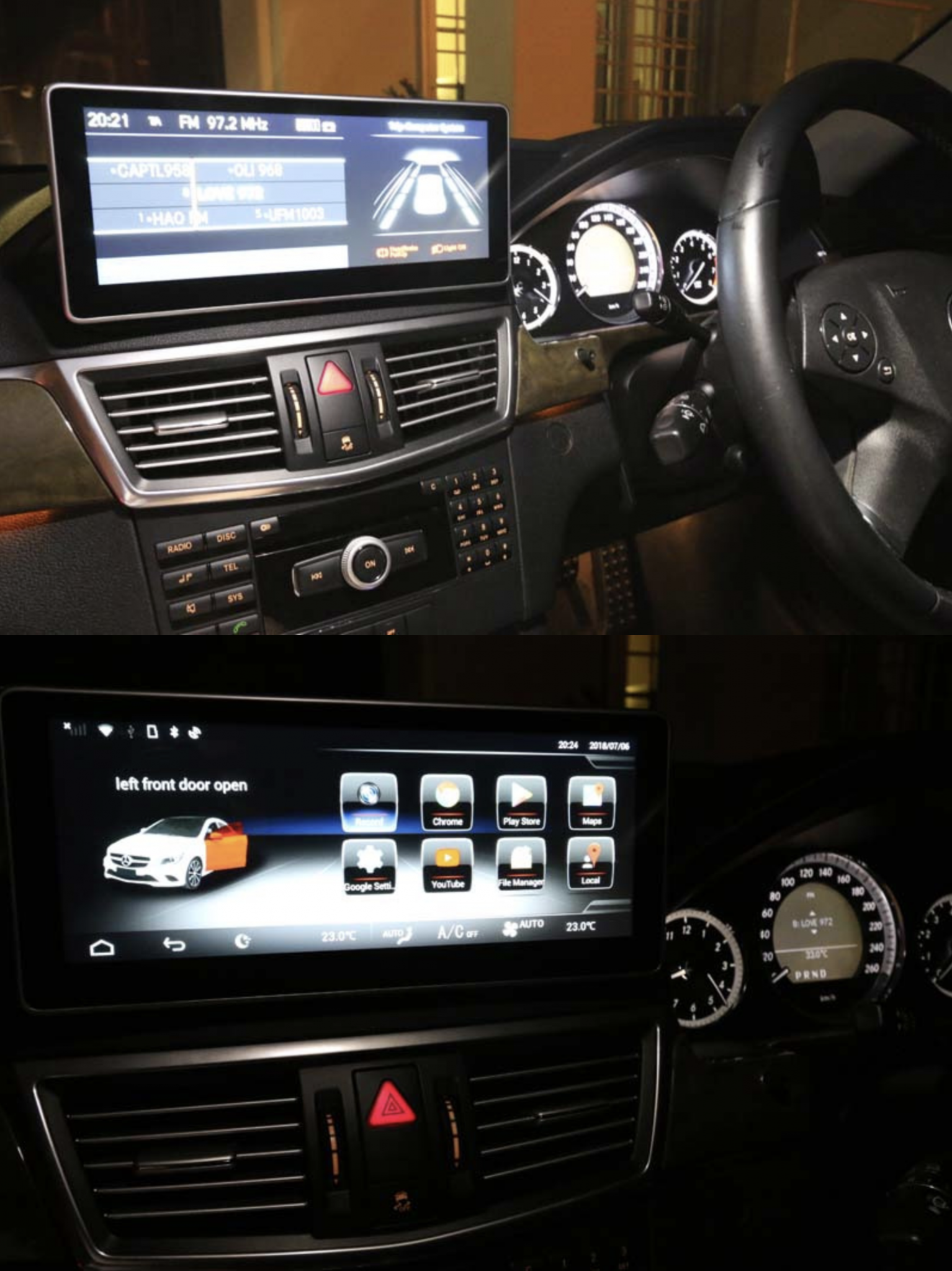 ハイグレードモデル メルセデスベンツ Eクラス W212(S212) NTG4.5 12.3