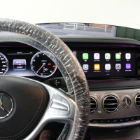 W222 Sクラス　前期　W205 W213 NGT5.5 NTG5.0 NTG4.7 NTG4.5 後付けCarPlay ワイヤレスCarPlay ワイヤレスミラーリング　AndroidAuto CarPlayインターフェース　CarPlayモジュール　Apple CarPlay iPhone ディスプレイオーディオ　HOT WIRED 名古屋
