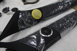 CX-8 マツダ純正 BOSE スピーカー交換 ツイーター交換  音質向上　音質改善 デッドニング サウブーハー インナーバッフル センタースピーカー サラウンドスピーカー トランクデッドニング ツイーター 埋込加工