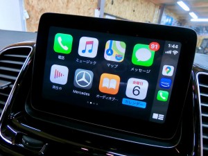 GLE NTG5S1 ベンツ　後付けCarPlay AndroidAuto 有効化　コーディング　Apple CarPlay ホットワイヤード　名古屋　アンドロイドオート　カープレイ 
