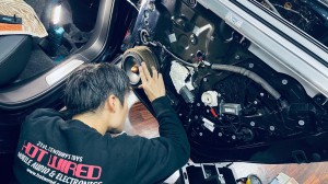 アウディ　audi 3wsy 純正bose スピーカー交換　スコーカー　ミッドレンジ　フルレンジ　Audible Physics ram2 Mercury Car Audio c62