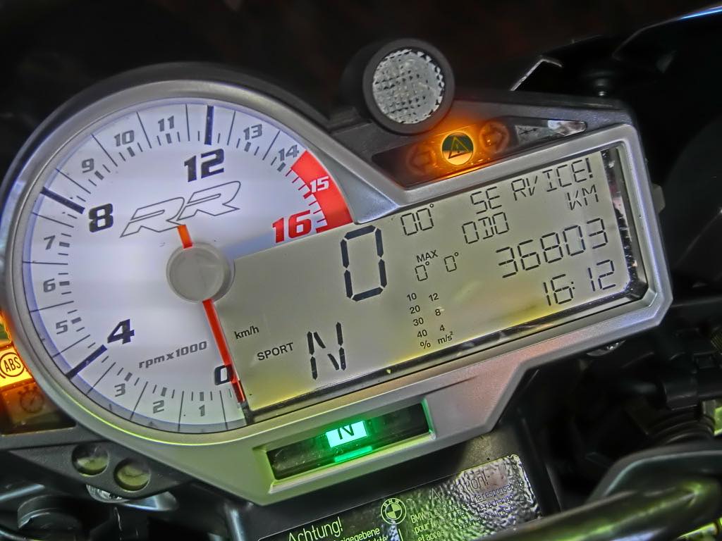BMW S1000RR/S1000R/S1000XR S系BMWのサービスランプリセット・SERVICE! RESET BMW Motorrad