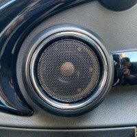 BMW MINI ドアスピーカー 交換 スピーカー交換 センタースピーカー 音質向上　デッドニング　Audible Physics 10センチ　3インチ　フルレンジスピーカー
