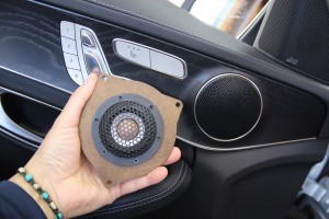 ベンツ　Audible Physics RAM2 ワイドレンジスピーカー　ドアスピーカー交換 ツイーター　音質向上 W205 W231 W222 Sクラス Cクラス Eクラス　インナーバッフル　HOT WIRED