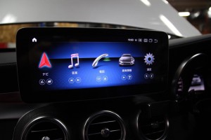 10.25インチ　ベンツ　Cクラス　W205 アンドロイド Apple CarPlay 4G YOUTUBE ミラーリング モニター交換 ナビ交換 ナビ取付 SIM iPhone