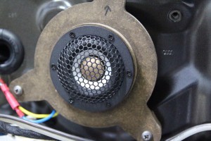 アウディ　audi 3wsy 純正bose スピーカー交換　スコーカー　ミッドレンジ　フルレンジ　Audible Physics ram2