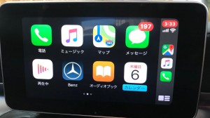 ワイヤレスCarPlay AndroidAuto ワイヤレスミラーリング　ミラーリンク　BENZ W205 W222 W235 GLC ベンツ　純正ナビ