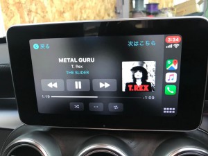 ワイヤレスCarPlay AndroidAuto ワイヤレスミラーリング　ミラーリンク　BENZ W205 W222 W235 GLC ベンツ　純正ナビ