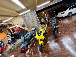 BUELL ビューエル XB12 XB9 フォークオイル　フロントフォーク　オーバーホール　フォークオイル交換　ホットワイヤード　名古屋 HOT WIRED