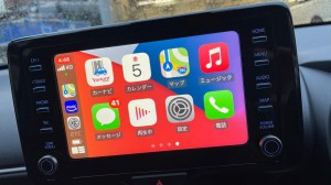 ワイヤレス化　トヨタ　CarPlay ディスプレイオーディオ　ワイヤレス　ミラーリング　動画再生　走行中　iPhone 無線