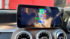 ワイヤレスCarPlayドングル,接続設定,WIFI,W205,W213,W222,ベンツ,純正CarPlay,無線化 デザリング　パスワード