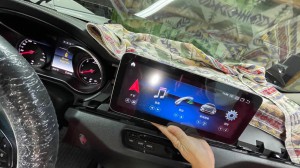 ベンツ用 12.3インチ　タッチパネル　アンドロイド　ナビ　グーグルマップ　YOUTUBE ミラーリング W205 W176 GLC CLA Cクラス