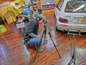 ユーチューバー　レンタルスタジオ　排気音　録音　エキゾーストノート　マフラーの音　HOT WIRED CHANNEL ロータス　エリーゼ GOPRO