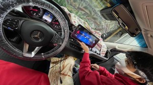 ベンツ用 12.3インチ　タッチパネル　アンドロイド　ナビ　グーグルマップ　YOUTUBE ミラーリング W205 W176 GLC CLA Cクラス