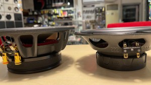 Mercury Car Audio スピーカー C62 2WAYセパレート　マーキュリー　インナーバッフル　HOT WIRED  マグネット比較