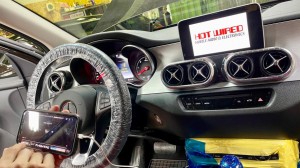 ベンツ xクラス 後付けCarPlay ワイヤレスCarPlay 並行輸入 ナビ　日本語化 x250d x350d ntg5e ntg5.0 Android Auto アンドロイドナビ　日本語化　日本地図　aux 有効化 10.25インチ 12.3インチ 12.5インチ　モニター交換　ミラーリング