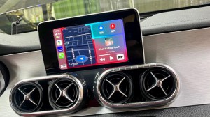 ベンツ xクラス 後付けCarPlay ワイヤレスCarPlay 並行輸入 ナビ　日本語化 x250d x350d ntg5e ntg5.0 Android Auto アンドロイドナビ　日本語化　日本地図　aux 有効化