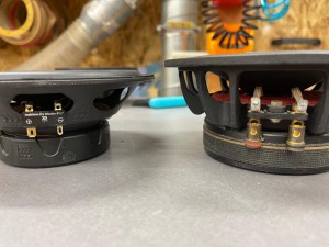 Mercury Car Audio スピーカー C62 2WAYセパレート　マーキュリー　インナーバッフル　HOT WIRED マグネット比較