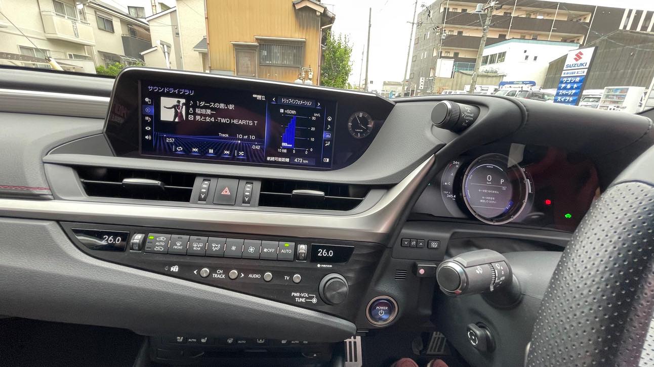 LEXUS ES300 レクサス純正マークレビンソン　スピーカー交換による劇的な音質向上を実現する方法！！　後付けApple CarPlay・ミラーリング