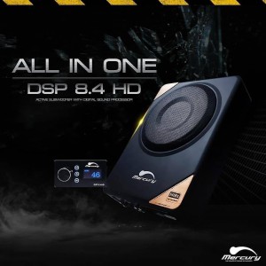 DSP8.4HD アンプ内臓 DSP内臓　パワードウーハー　5ch.アンプ内臓　LDAC Bluetoothレシーバー ハイレゾ DSP内臓アンプ アンプ内臓DSP