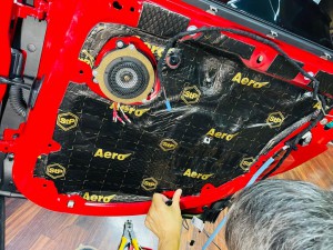 BMW MINI F60 R60 F56 F54 F55 ミニ　スピーカー交換　音質改善　ツイーター　ドアスピーカー　デッドニング　Mercury Car Audio Audible Physics セパレートスピーカー ウーハー交換　RAM3 2WAYセパレート　ドア　音漏れ　防音　制振