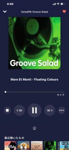 tunein groove salad ストリーミング　インターネットラジオ　HOT WIRED
