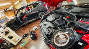 BMW MINI F60 R60 F56 F54 F55 ミニ　スピーカー交換　音質改善　ツイーター　ドアスピーカー　デッドニング　Mercury Car Audio Audible Physics セパレートスピーカー ウーハー交換　RAM3 2WAYセパレート