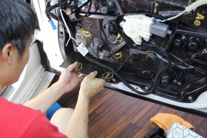 W222 BENZ Sクラス　ベンツ　ブルメスター　スピーカー交換　ツイーター交換　音質改善　音質向上　デッドニング　3Dツイーター　ハイエンド　Mercury Car Audio Audible Physics RAM3 RAM2 HOT WIRED