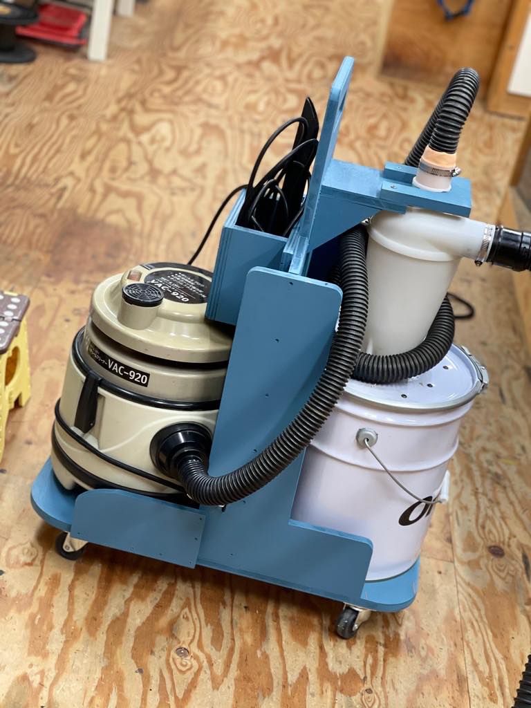 DIYサイクロン掃除機　古い掃除機を使ってサイクロン集塵機を作ってみた。