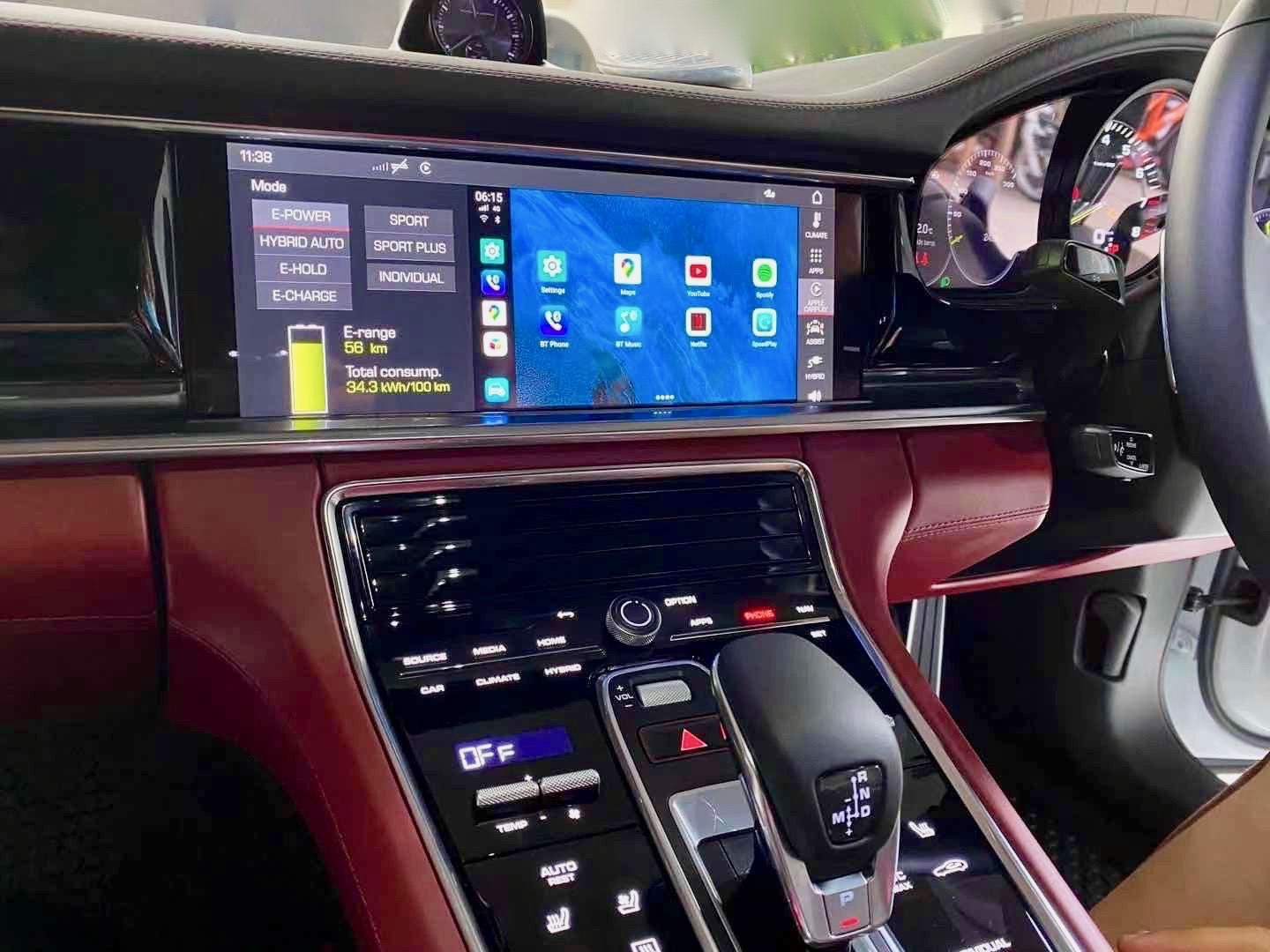 ポルシェ純正 Apple CarPlayで、サブスク系動画アプリを視聴する方法。アンドロイドBOX9.0のご紹介。