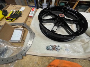 BUELL XB12 EBR BRAKE ROTOR ブレーキローター　マウンティングハードウエア　ボルト　カラー　スプリング　メンテナンス　カスタム　名古屋　ビューエル