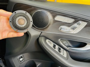 ram2 ベンツ　ドアスピーカー　スピーカー交換　ツイーター追加　ツイーター交換　音質向上　ブルメスター　コーディング　イージーエントリー　シート退避　有効化　Mercury Car Audio Audible Physics RAM2 M40 インナーバッフル　デッドニング　W205 W213 W222 Cクラス　Eクラス Sクラス　HOT WIRED 名古屋　愛知